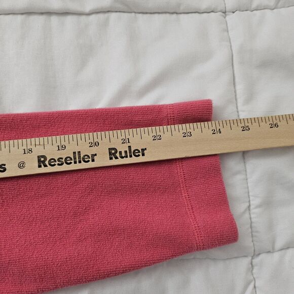 Tommy Bahama Aruba Sweater Womens Large Pink Stretch Cotton Half Zip Pullover - Picture 11 of 11